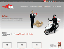 Tablet Screenshot of gobox.com.tr